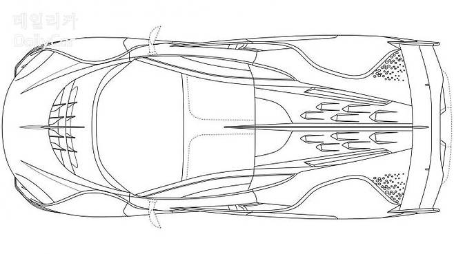 맥라렌 하이퍼카 도면
