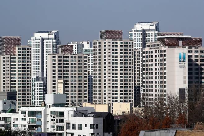 서울 도심 아파트 단지 전경. /사진제공=뉴스1