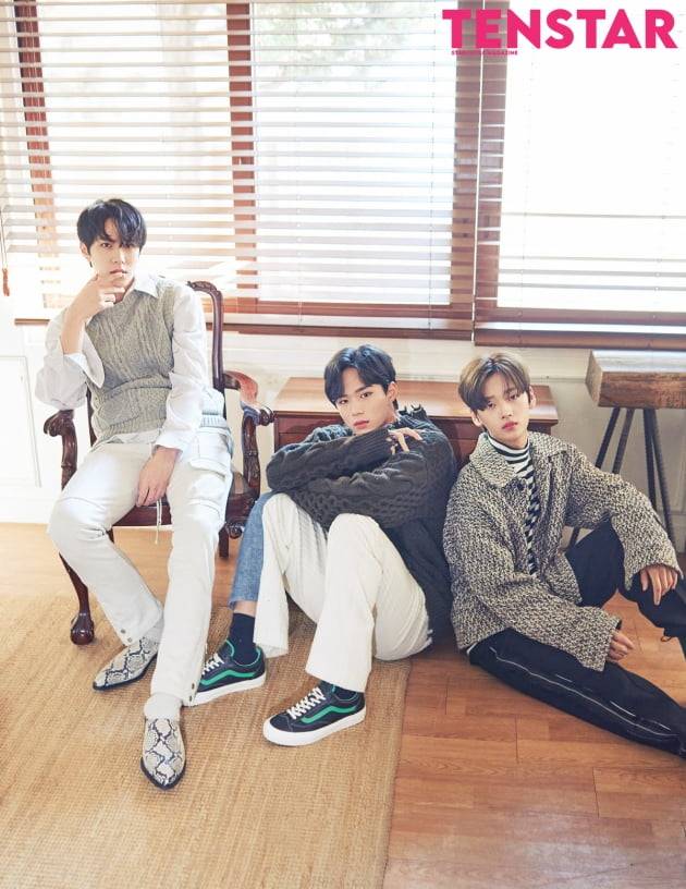 위아이 유닛 (위) 요한, 대현, 용하 (아래) 동한, 준서, 석화./ 사진제공=텐스타