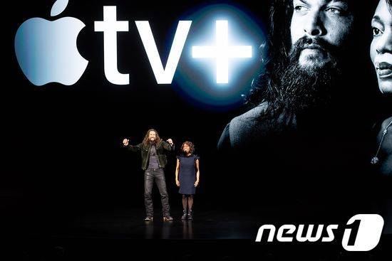 지난해 11월 애플이 공개한 OTT 서비스 애플tv+도 국내 진출 준비 정황이 밝혀졌다. © AFP=뉴스1
