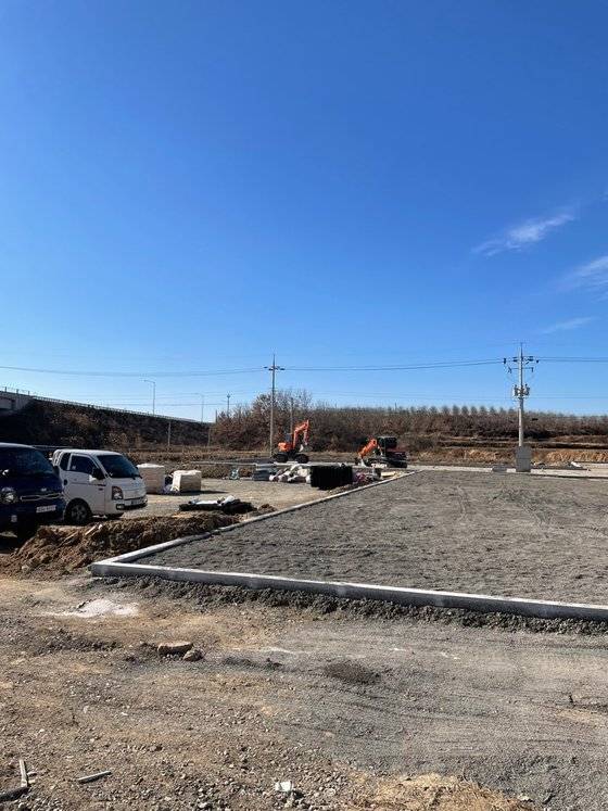 의성군 곳곳에 각종 개발 공사가 한창이다. 김윤호 기자