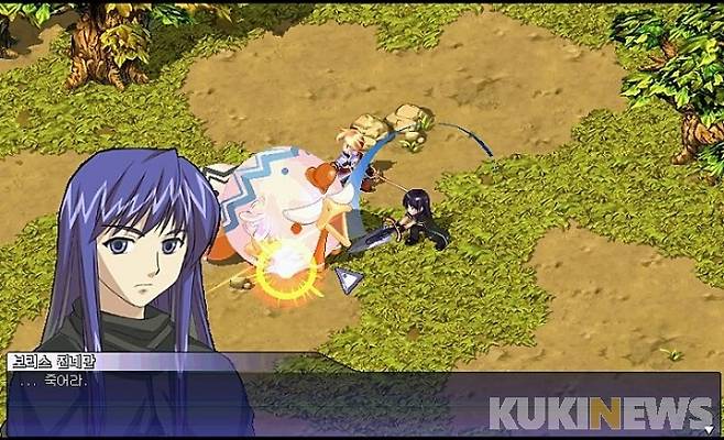 ▲사진='테일즈위버' 챕터 1 보스 '젤리킹'.&nbsp;