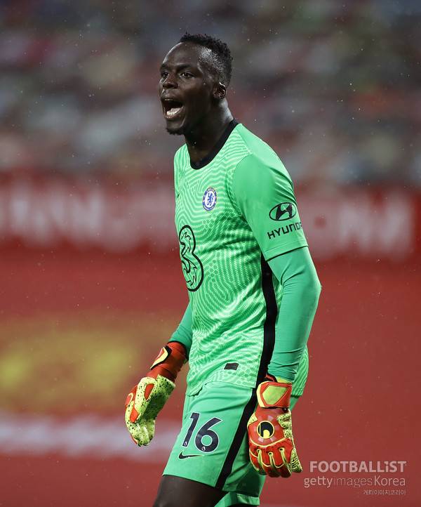 에두아르 멘디(첼시). 게티이미지코리아