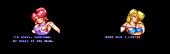 (패배씬 조차도 아름다운 그녀들)