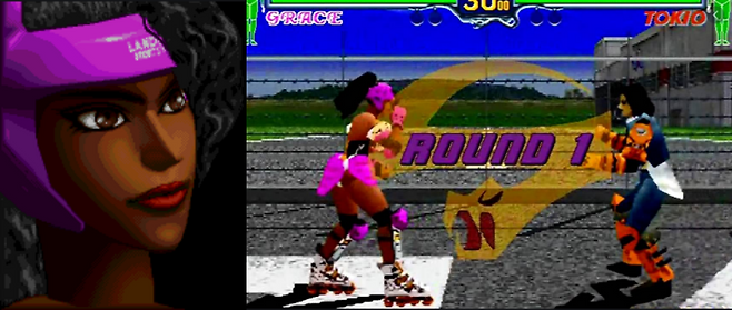 (흑인 미녀 스타일의 그레이스)