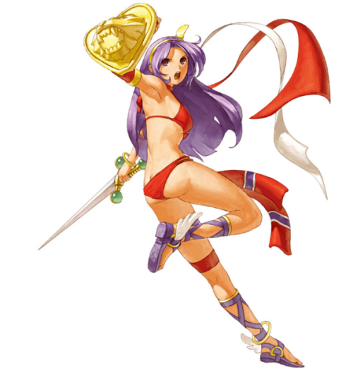 (네오지오 배틀 콜리세움의 공식 일러스트)