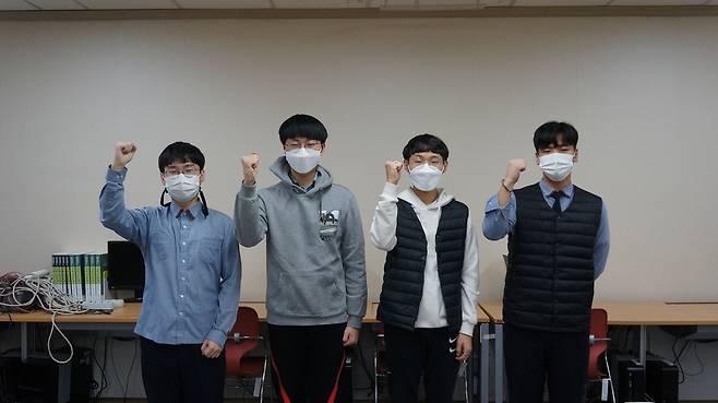 한국철도공사 합격한 전남공고생들 [전남공고 제공·재배포 및 DB 금지]