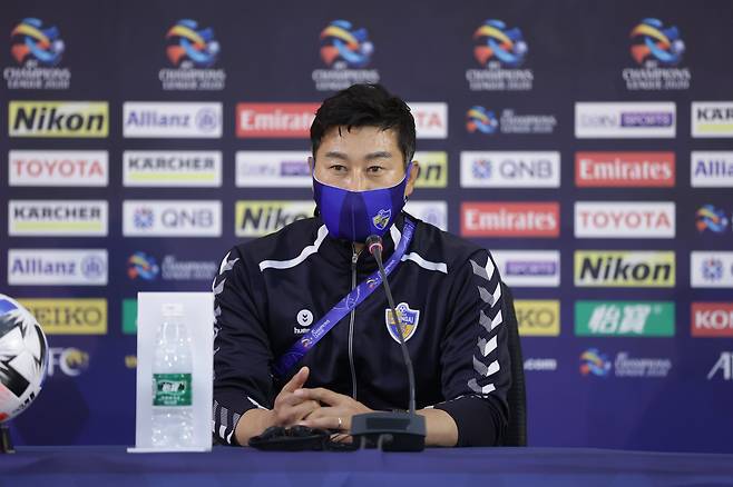 ACL 결승에 오른 울산현대 김도훈 감독 (한국프로축구연맹 제공) © 뉴스1