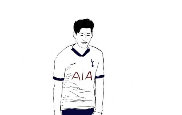 한국인 팬이 만든 손흥민 애니메이션 ⓒTAIYOUNGMAN 유튜브 캡처