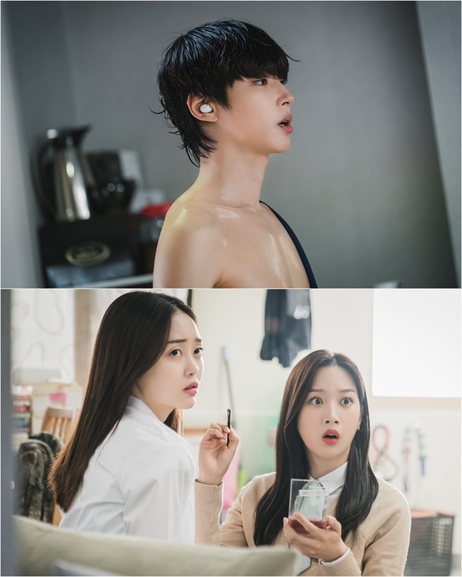 True Beauty Moon Ga-young ice as she faces Taking Off Hwang In-yeopTrue Beauty Hwang In-yeop is caught facing Moon Ga-young with his upper body exposed, raising questions.TVNs tree drama True Beauty (directed by Kim Sang-hyeop/playwright Ishieun/planned tvN, Studio Dragon/production main factory, Studio N) is a romantic comedy that restores self-esteem and grows by sharing each others secrets with Suho, who has a complex appearance and has a goddess through makeup and a scar that retains her mother.Actors who draw attractive characters more stereoscopically, attract viewers with their hot performances, plump production, laughter, empathy, and excitementIn the last broadcast, Im Ju-kyung (Moon Ga-young) and Han Seo-joon (Hwang In-yeop) were drawn closer, raising interest.In particular, Joo Kyung caused a smile by peeking at the opportunity to catch his weakness in the request of Seo-joon mother to prevent Seo-joon from riding a motorcycle.So, Seo-joon threw a motorcycle key at the chief and said, Do not ride a bike.I will listen to you from today. I heard Confessions, not Confessions, and I was curious about the future development.Among them, Hwang In-yeop in Steel, which was unveiled on December 22, focuses attention on the appearance of just finishing the shower.His moist hair and tops are taken off his eyes, and Moon Ga-young raises his attention with a startled expression.His eyes, which cause a pupil earthquake, and his expression, which can not shut up, make him feel embarrassed.Hwang In-yeop also seems to have solidified in the unexpected meeting with Moon Ga-young, raising curiosity about what the situation is.