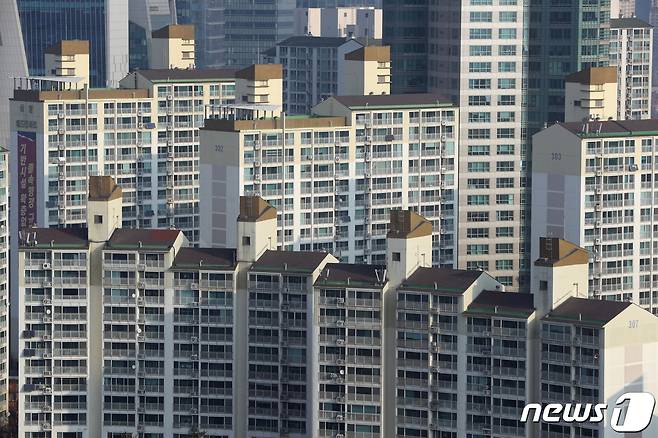 서울 마포구 아파트 단지의 모습. 2020.12.22/뉴스1 © News1 신웅수 기자