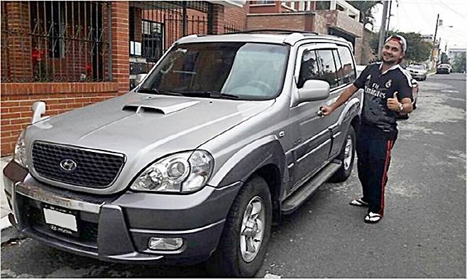 과테말라로 수출된 테라칸 [사진 제공 = 오토위니]