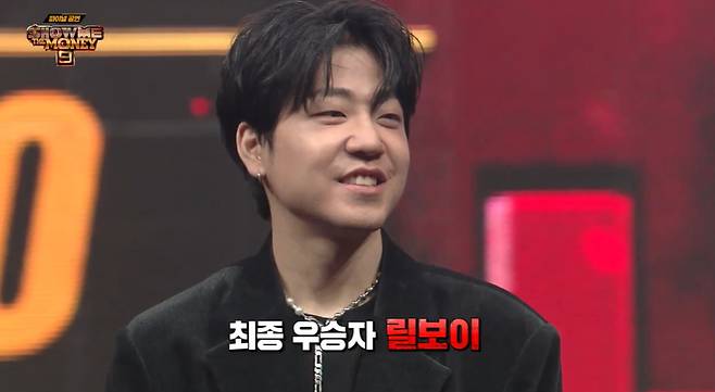 ▲ '쇼미더머니9'에서 우승을 차지한 릴보이. 출처| 엠넷 방송 캡처