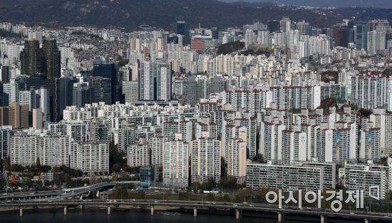 63빌딩 전망대에서 바라본 서울 아파트 전경 / 김현민 기자 kimhyun81@