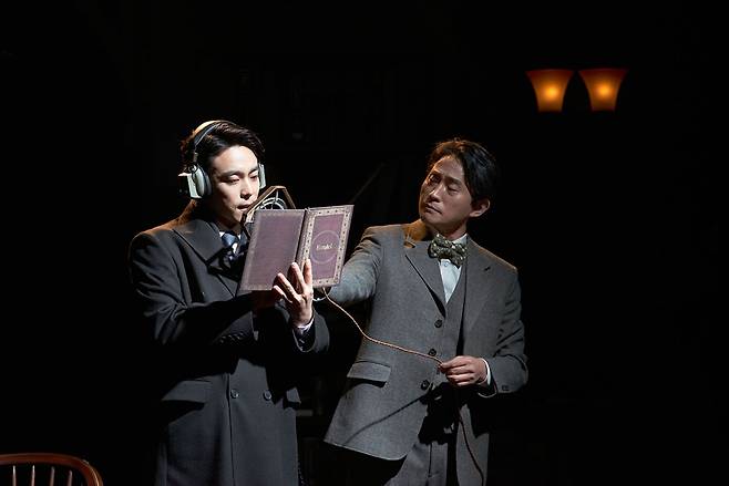 연극 ‘킹스 스피치’  박정복 공연 사진. [연극열전]