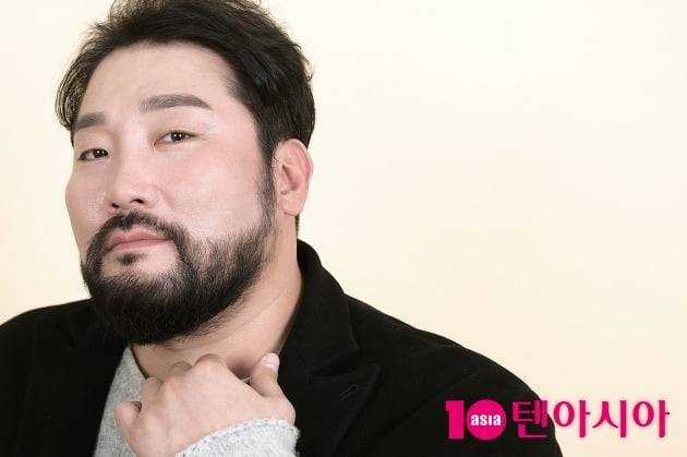 박광재는 "프로틴 괴물의 오른팔 무게만 20kg" 이라고 밝혔다./사진=서예진 기자