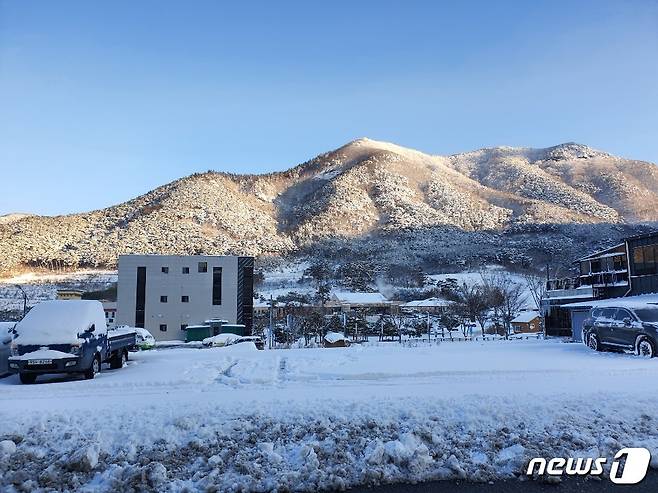 31일 '호남 3대 명산'인 전북 고창군 방장산에 눈이 쌓여있다. 2020.12.31 /뉴스1© News1  박제철 기자