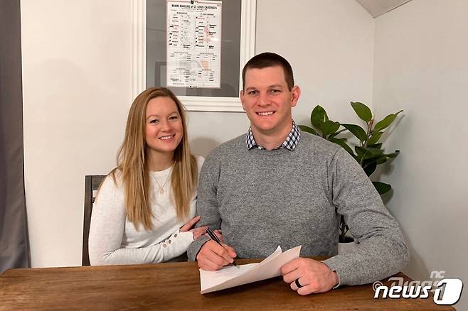 NC 다이노스 드류 루친스키가 2021시즌 재계약을 맺었다. (NC 다이노스 제공)© 뉴스1