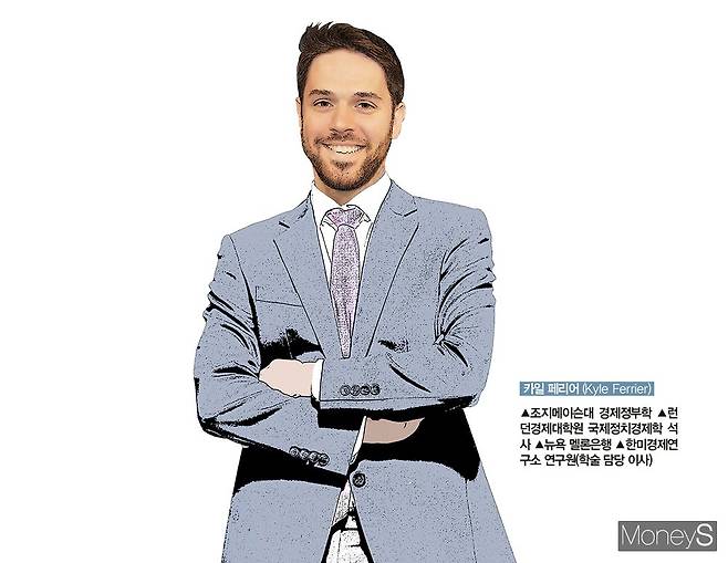 카일 페리어는 미국 워싱턴 D.C.의 정책 싱크탱크 한미경제연구소(Korea Economic Institute of America)에서 2015년부터 한·미 정치·경제 분야 연구를 맡고 있다. /사진=김영찬 디자인 기자