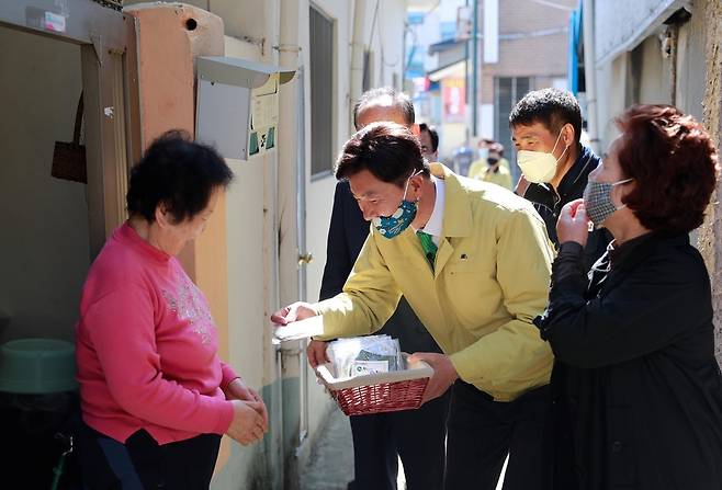 민생 현장방문 김철우 군수 [보성군 제공·재판매 및 DB 금지]