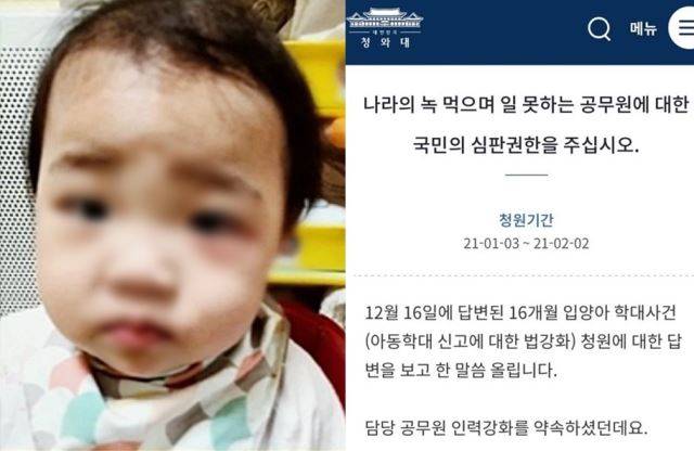 SBS '그것이 알고싶다', 국민청원게시판 캡처