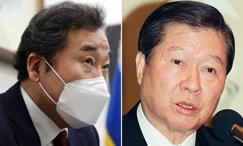 이낙연 더불어민주당 대표(왼쪽)와 김대중 전 대통령. 연합뉴스·세계일보 자료사진