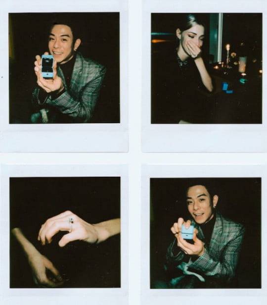 스테파니 미초바, 빈지노 프러포즈/사진=스테파니 미초바 인스타그램