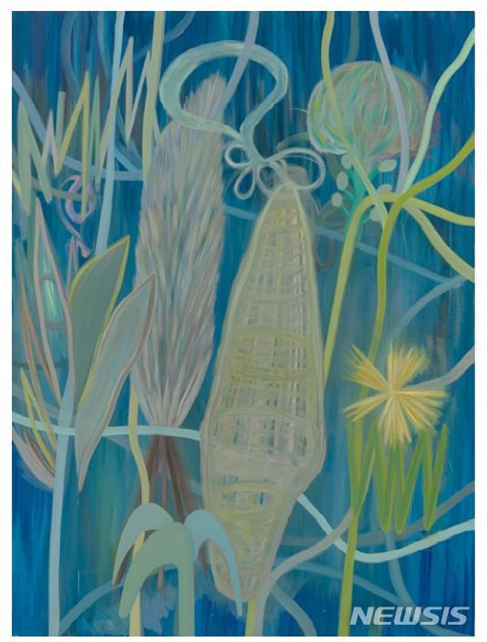 [서울=뉴시스] Marsh garden, oil on canvas, 230 x 170 cm, 2020 ⓒ 박진희. 사진=공근혜갤러리제공. 2021.1.05.