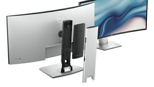 옵티플렉스 7090 울트라. 4K 모니터를 최대 4개 연결 가능하다. (사진=델테크놀로지스)