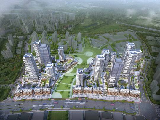 세종 리첸시아 파밀리에 조감도. <금호건설 제공>