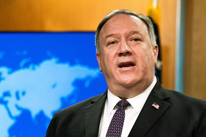 US Secretary of State Mike Pompeo (Reuters-Yonhap)