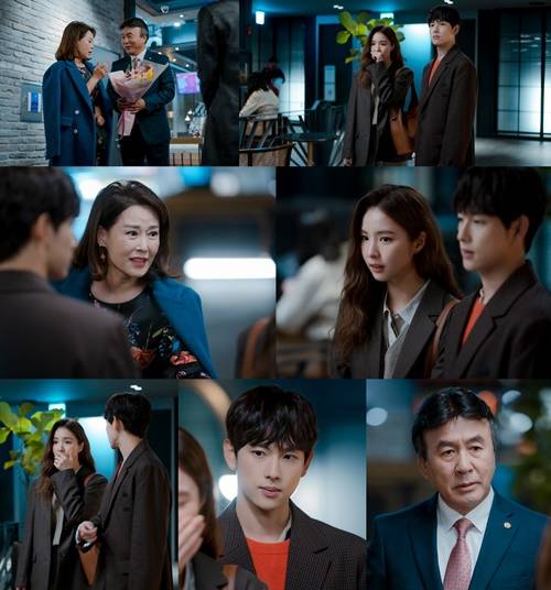 ‘런 온’ 신세경이 임시완의 ‘쇼윈도 가족’과 만난다.  사진= 메이스 엔터테인먼트, 콘텐츠 지음