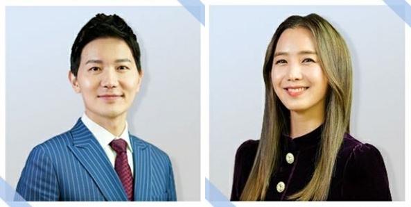 ▲ 김정근(왼쪽) 이지애 부부. 제공|MBC