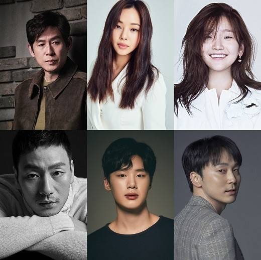 ▲ 사진=설경구, 이하늬, 박소담, 서현우, 김동희, 박해수(왼쪽 위부터 시계방향). 각 소속사