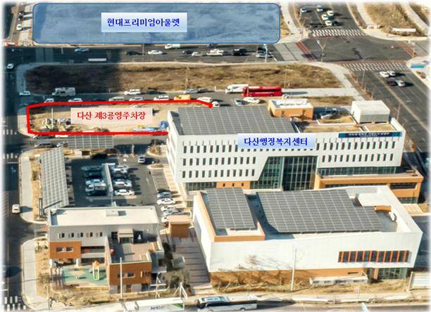 다산 제3공영주차장. / 사진제공=남양주시