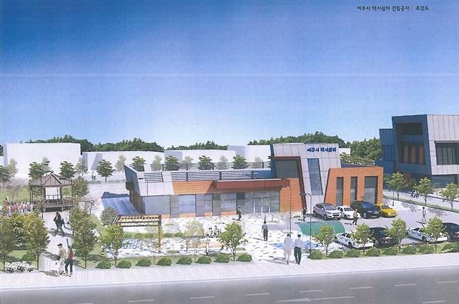 여주시 택시쉼터 조감도. / 사진제공=여주시