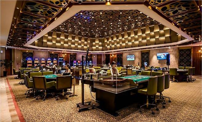 제주 랜딩카지노 내부. 랜딩카지노 제공
