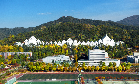 조선대학교 전경.