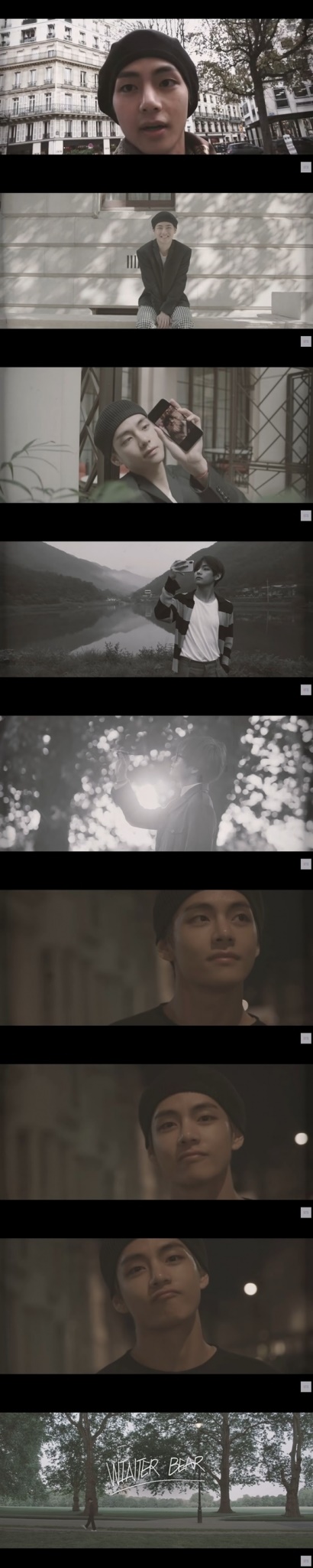 방탄소년단 뷔(BTS V) 'Winter Bear' 뮤직비디오