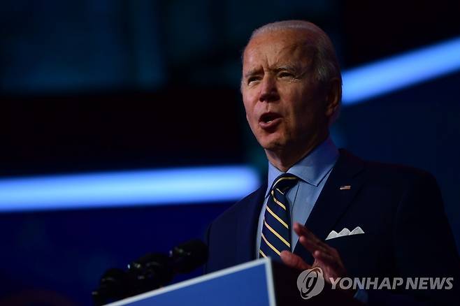 바이든 "트럼프, TV에 나와 의사당 포위 중단 촉구해야" [AFP=연합뉴스 자료사진]