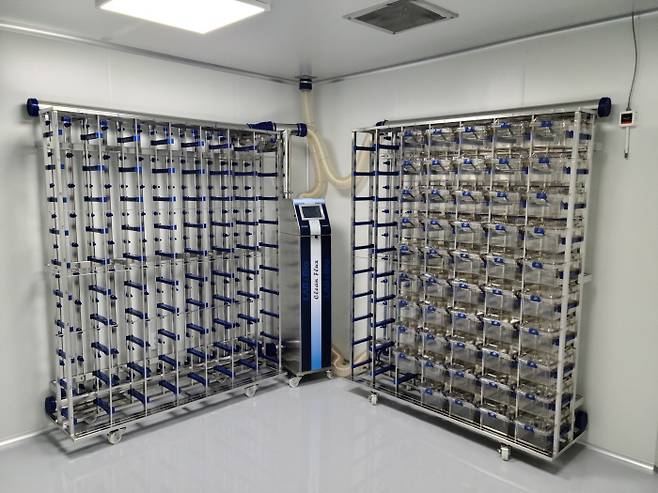 오토텍바이오 동물실험실 [사진 제공 = 오토텍바이오]