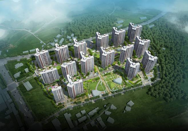 양평역 한라비발디 조감도. [한라]