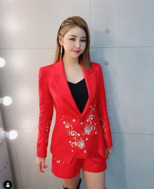 송가인이 미모를 뽐냈다.사진=송가인 SNS