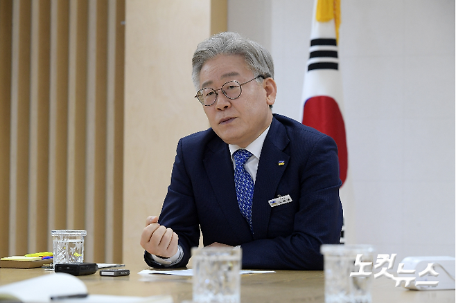 이재명 경기도지사. 이한형 기자