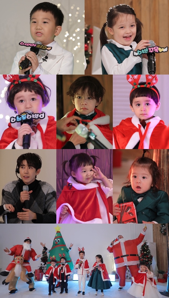 The Return of Superman childrens Entertainment Awards Behind the Story revealsThe 364th KBS 2TV entertainment program The Return of Superman (hereinafter referred to as The Return of Superman) broadcast on the 10th is decorated with the subtitle You are my sea full of love.Among them, the Doppelganger, Chin Gunnabli, and Wilbengers family prepare for the 2020 KBS Entertainment Awards celebration stage.When together, the expectation of viewers is soaring in the meeting of the more cute The Return of Superman children.If there are KBS Entertainment Awards awards at the end of the year, there is The Return of Superman award behind Kahaani at the beginning of the year.The annual meeting of the The Return of Superman children at the Awards is an annual event that is as much awaited as the Awards for Aunt Lanson and The Uncle.Last year, The Return of Superman children, who gave a lot of laughter and healing to viewers with their cute and lovely appearance, enjoyed the joy of winning the Best Icon Award for the second consecutive year at KBS Entertainment Awards.Also, on December 24, the celebration performance of the children s cute was the topic that fits the date of the awards.On the day of the show, the childrens celebration performance can be seen as the behind the story. Pro idol Gwang-hee has become the stage director for the childrens wonderful performance video.Gwang-hee is the Uncle that relaxes the children and adds to the expectation that he has played all-weather as a director who directs details for a wonderful stage.They were children who had been practicing for the stage in advance, but there were some children who were nervous in practice.Na-eun, who narrated the introduction of Blessing Christmas with Yeon Woo, was nervous and rarely opened his mouth.At this time, Yeon Woo, the pronoun of Sweet Brother, amplifies the curiosity that Na-eun relaxed his tension in his own way.After the carol, the Dynamite stage of BTS, the official favorite of the The Return of Superman children, was followed.The childrens excitement, which was felt in the Entertainment Awards broadcast, was more explosive in the field.In the video that was sent to the Entertainment Awards, there is a growing interest in how much the childrens excitement was not able to capture.Meanwhile, The Return of Superman 364 times will be broadcast at 9:15 pm on the 10th, where children can celebrate The Return of Superman childrens performance Behind the Story.Photo: KBS