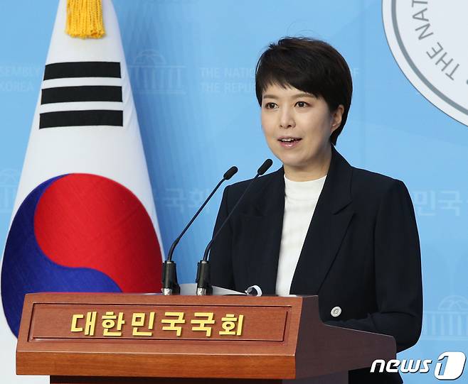 김은혜 국민의힘 대변인/뉴스1 © News1 신웅수 기자