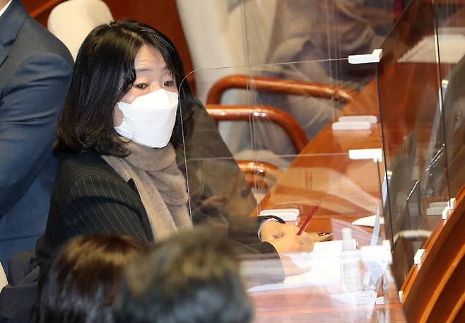 윤미향 더불어민주당 의원.(사진=연합뉴스)