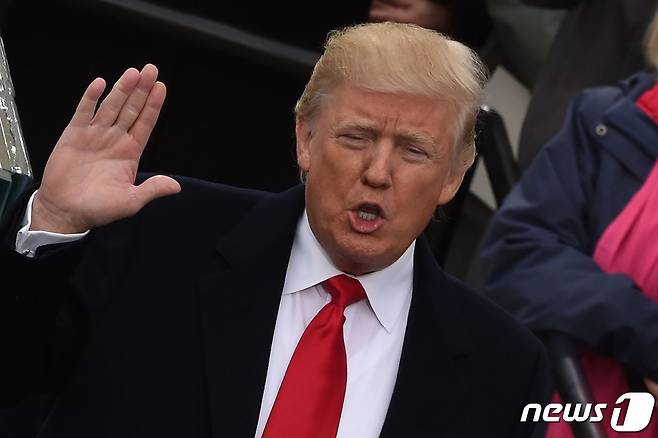 도널드 트럼프 미국 대통령. © AFP=뉴스1