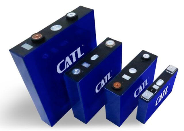 중국 CATL이 만드는 전기차 배터리.