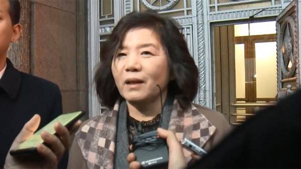 최선희 북한 외무성 제1부상 [자료사진]